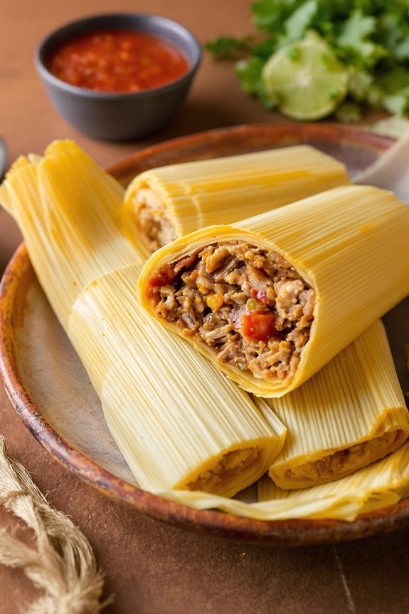 authentic mexican tamale preparation