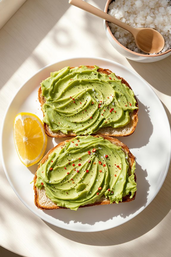 avocado toast morning delight