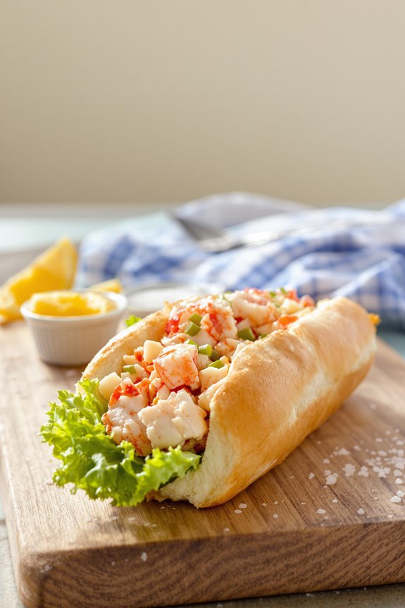 buttery new england lobster rolls