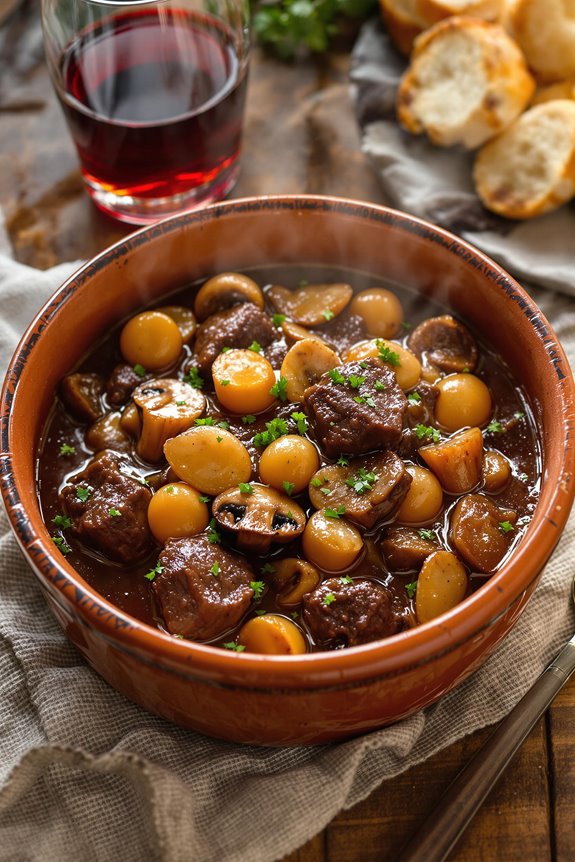 classic french beef bourguignon