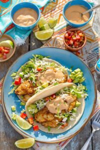 coastal bliss fish tacos