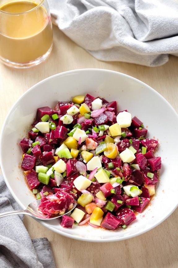 colorful beet salad recipe