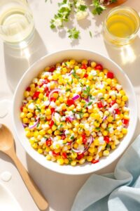 colorful corn salad delight