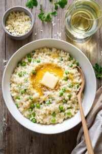 comforting creamy rice dish