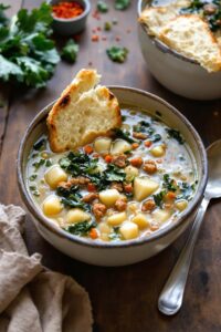 comforting italian sausage soup