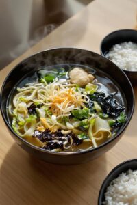 comforting japanese miso soup