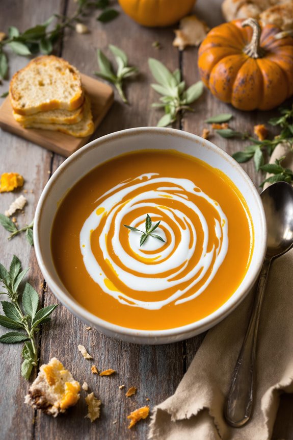 comforting pumpkin soup recipe