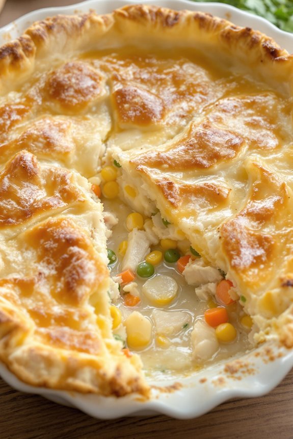 cozy chicken pot pie recipe