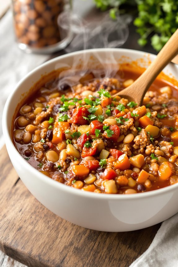 cozy turkey chili recipe