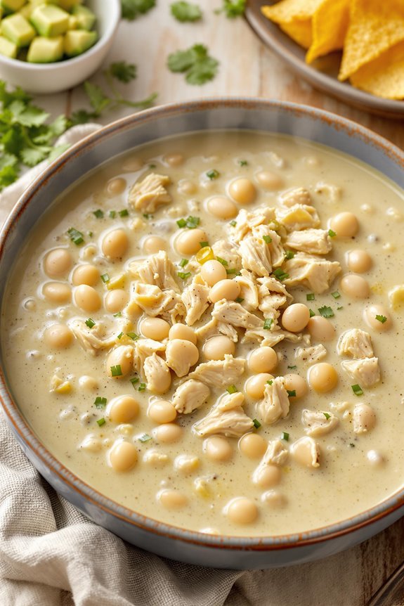 cozy white chicken chili recipe