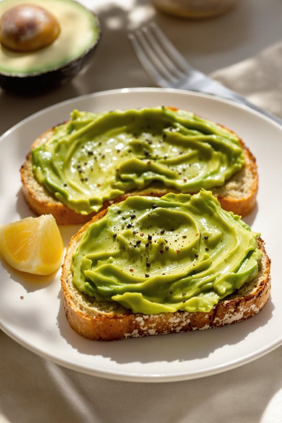 creamy avocado toast recipe