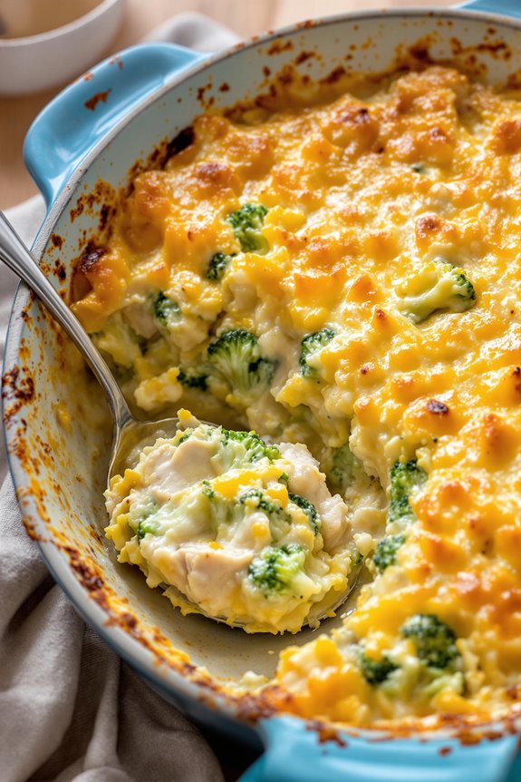 creamy chicken broccoli casserole