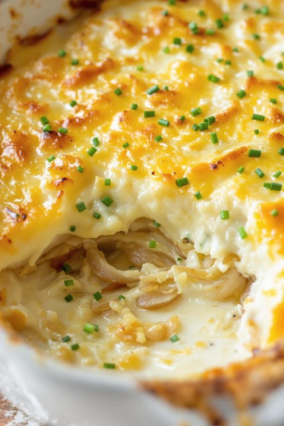 creamy goat cheese potatoes