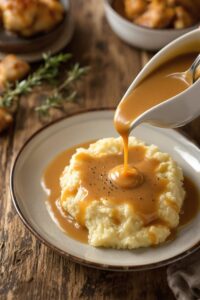 creamy homemade chicken gravy