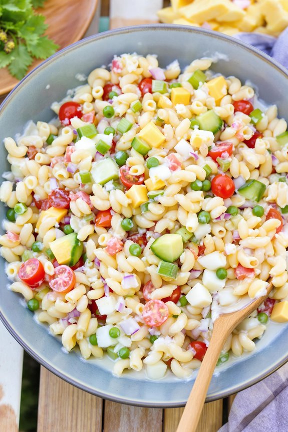 creamy macaroni salad recipe