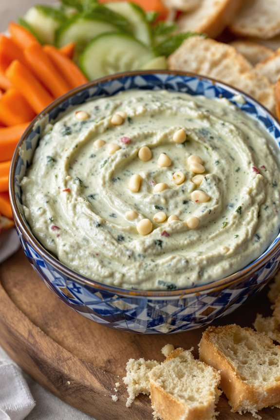 creamy spinach dip recipe