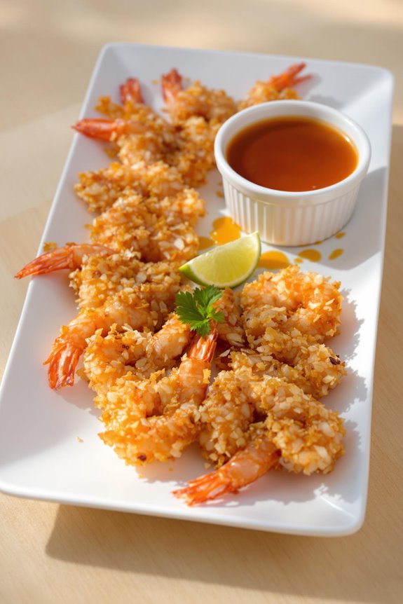 crispy beer battered shrimp