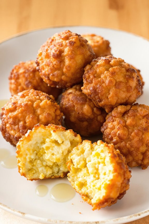 crispy southern hush puppies