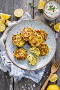 crispy turkish zucchini fritters