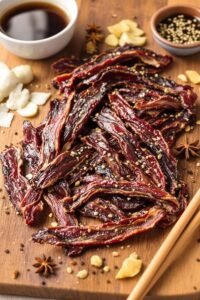 delicious asian beef jerky