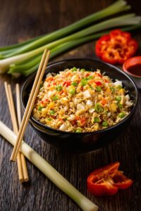 delicious homemade fried rice