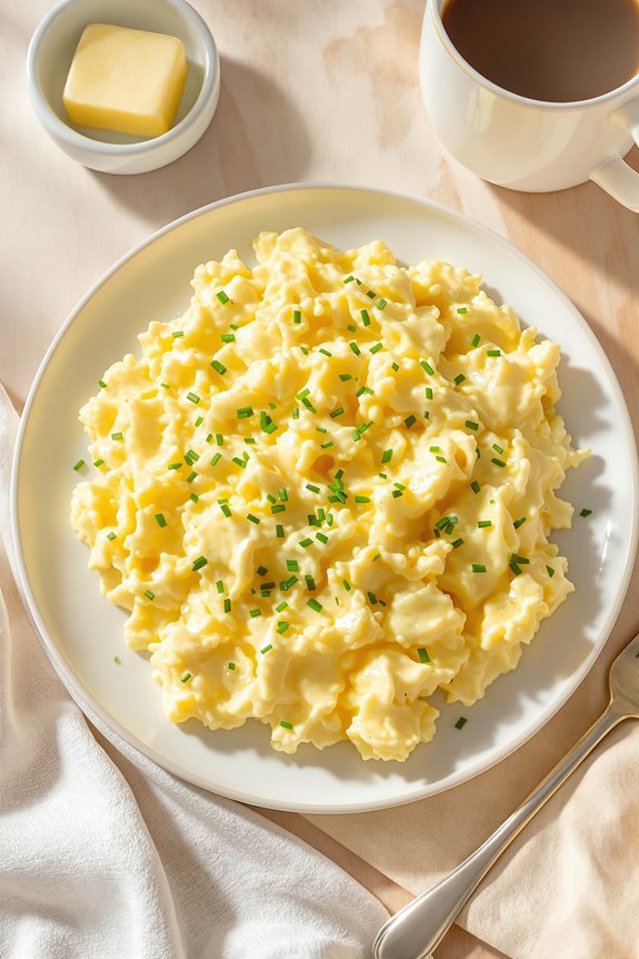 dreamy scrambled eggs recipe
