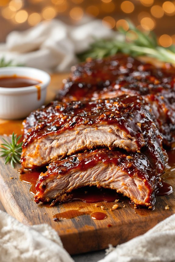 fall off the bone bbq ribs
