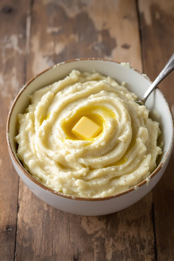 fluffy homemade mashed potatoes