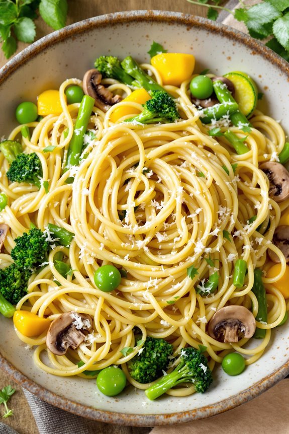 garden fresh pasta primavera recipe