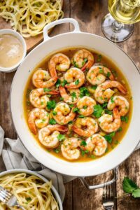 garlic butter shrimp scampi
