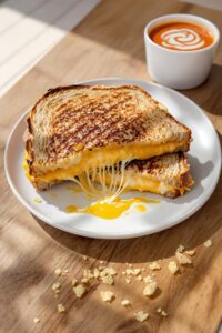 golden grilled cheese delight
