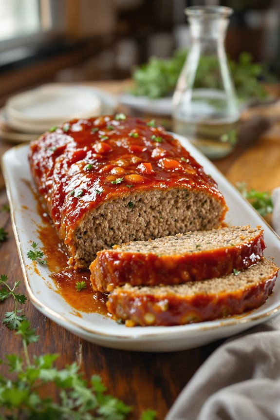 hearty homemade meatloaf recipe