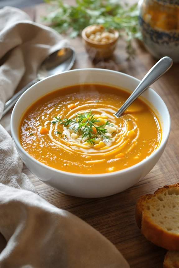 hearty homemade vegetable soup