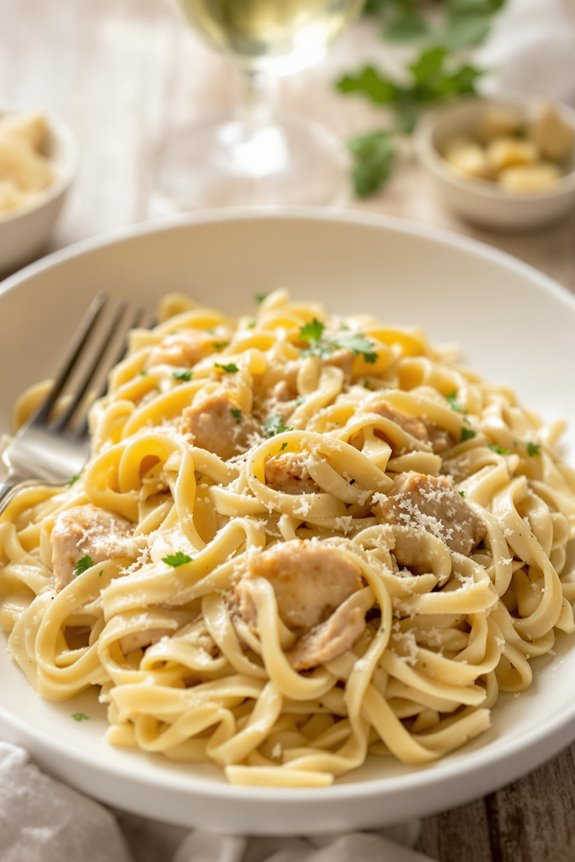 homemade chicken alfredo recipe