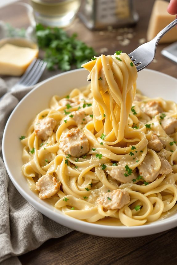 homemade chicken alfredo recipe