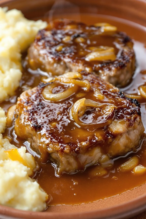 homestyle hamburger steak recipe