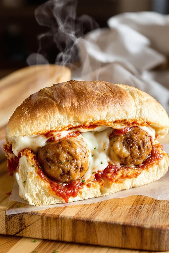 italian turkey meatball subs