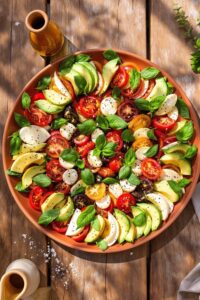 mediterranean caprese salad recipe