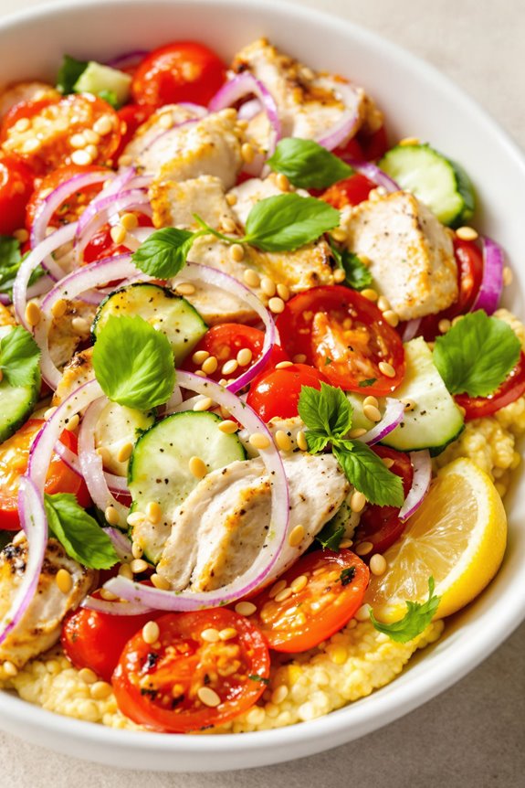 mediterranean chicken salad recipe