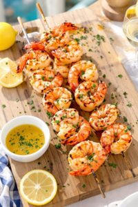 mediterranean shrimp skewers recipe