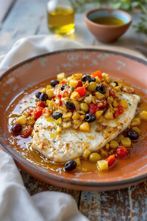 mediterranean swordfish baking recipe