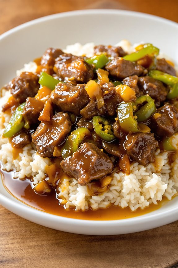 melt in your mouth pepper steak