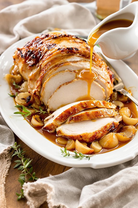 oven roasted turkey breast gravy