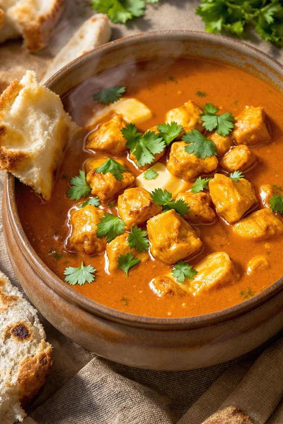 rich creamy butter chicken