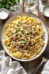 rustic beef stroganoff recipe