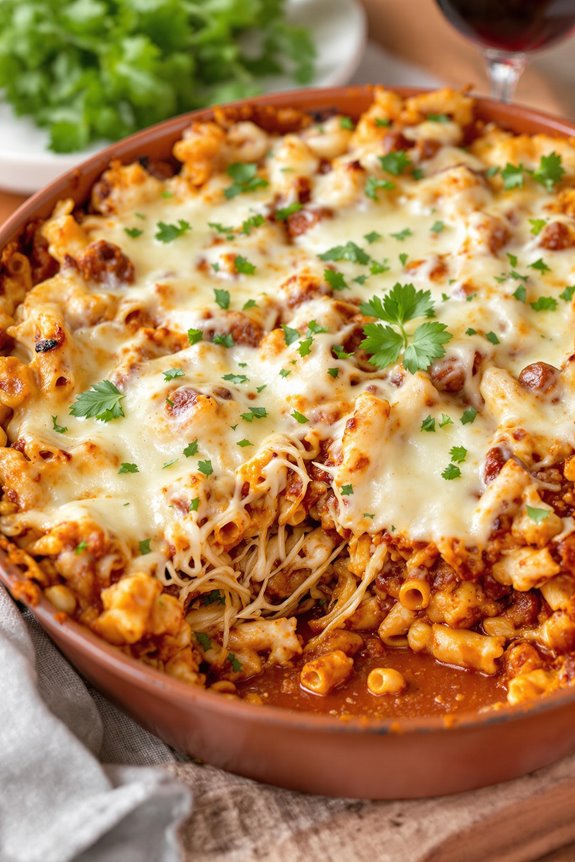 rustic italian baked ziti