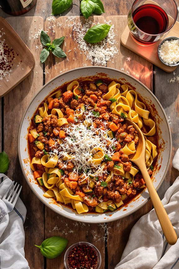 rustic italian bolognese recipe