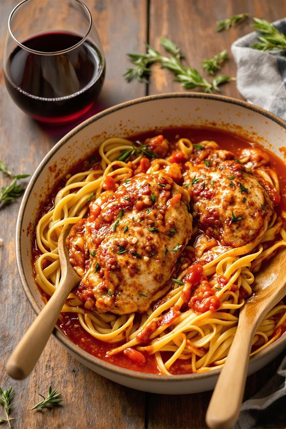rustic italian chicken dish