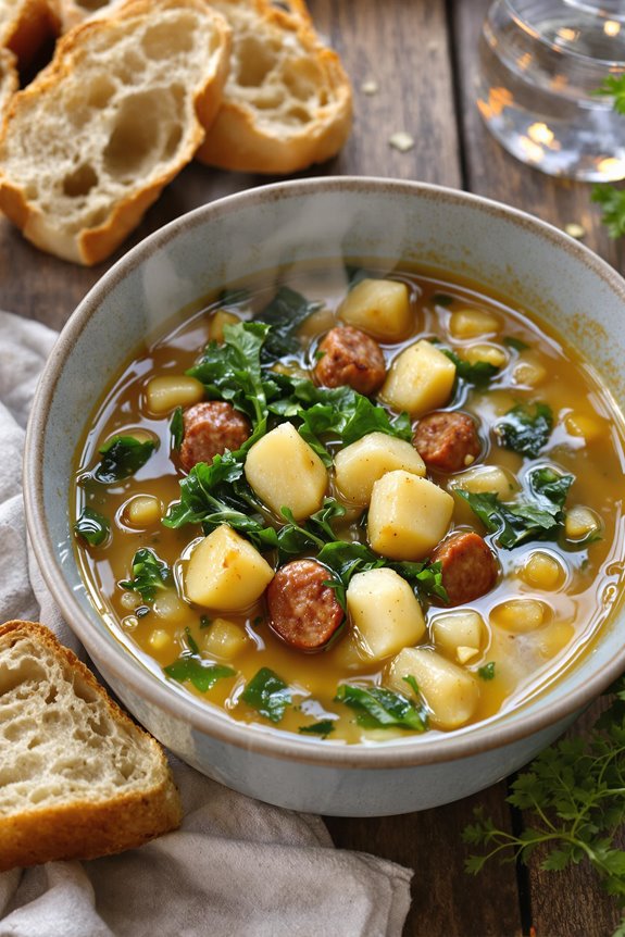 rustic italian zuppa toscana