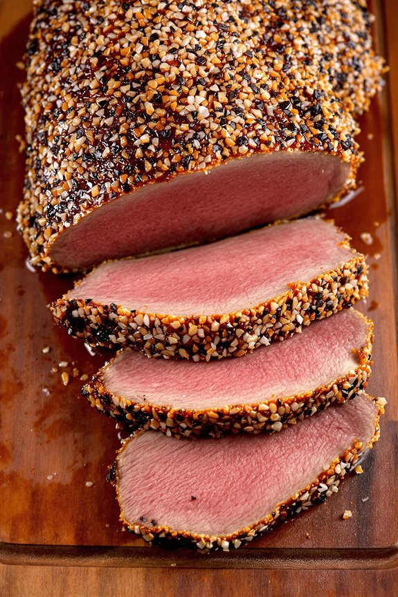 salt crusted tri tip perfection